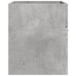 vidaXL Mobile Sottolavabo Grigio Cemento 80x38,5x46 cm Multistrato vidaXL Mobile Sottolavabo Grigio Cemento 80x38,5x46 cm Multistrato