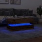 vidaXL Tavolino da Salotto con Luci LED Legno Antico 90x50x40 cm vidaXL Tavolino da Salotto con Luci LED Legno Antico 90x50x40 cm