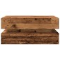 vidaXL Tavolino da Salotto con Luci LED Legno Antico 90x50x40 cm vidaXL Tavolino da Salotto con Luci LED Legno Antico 90x50x40 cm