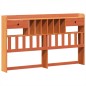 vidaXL Giroletto senza Materasso Marrone Cera 200x200 cm Legno di Pino vidaXL Giroletto senza Materasso Marrone Cera 200x200 cm Legno di Pino