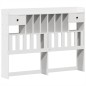 vidaXL Letto senza Materasso Bianco 140x190 cm Legno Massello di Pino vidaXL Letto senza Materasso Bianco 140x190 cm Legno Massello di Pino
