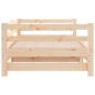 vidaXL Divano Letto con Letto Estraibile 90x190 cm Legno Massello Pino vidaXL Divano Letto con Letto Estraibile 90x190 cm Legno Massello Pino