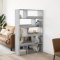 vidaXL Libreria Grigio Sonoma 100x33x156,5 cm in Truciolato vidaXL Libreria Grigio Sonoma 100x33x156,5 cm in Truciolato
