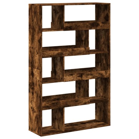 vidaXL Libreria Rovere Fumo 100x33x156,5 cm in Truciolato