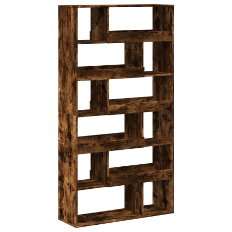 vidaXL Libreria Rovere Fumo 100x33x187,5 cm in Truciolato
