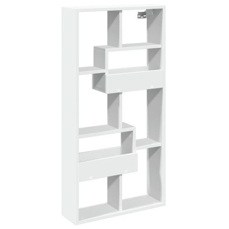 vidaXL Armadietto a Muro Bianco 50x15x100 cm in Truciolato