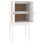 Credenza Bianca 60x40x120 cm in Legno Massello di Pino Credenza Bianca 60x40x120 cm in Legno Massello di Pino