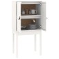 Credenza Bianca 60x40x120 cm in Legno Massello di Pino Credenza Bianca 60x40x120 cm in Legno Massello di Pino