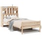 vidaXL Giroletto con Libreria senza Materasso 75x190 cm in Legno Pino vidaXL Giroletto con Libreria senza Materasso 75x190 cm in Legno Pino