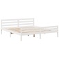 vidaXL Giroletto con Libreria senza Materasso 180x200 cm in Legno Pino vidaXL Giroletto con Libreria senza Materasso 180x200 cm in Legno Pino