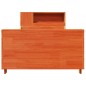 vidaXL Letto senza Materasso Marrone Cera 90x190 cm in Legno di Pino vidaXL Letto senza Materasso Marrone Cera 90x190 cm in Legno di Pino