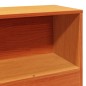 vidaXL Letto senza Materasso Marrone Cera 90x190 cm in Legno di Pino vidaXL Letto senza Materasso Marrone Cera 90x190 cm in Legno di Pino