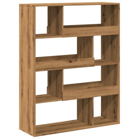 vidaXL Libreria Rovere Artigianale 100x33x125,5cm in Legno Multistrato