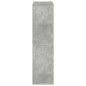vidaXL Libreria Grigio Cemento 100x33x125,5 cm in Legno Multistrato vidaXL Libreria Grigio Cemento 100x33x125,5 cm in Legno Multistrato