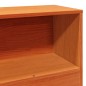 vidaXL Letto senza Materasso Marrone Cera 75x190 cm in Legno di Pino vidaXL Letto senza Materasso Marrone Cera 75x190 cm in Legno di Pino