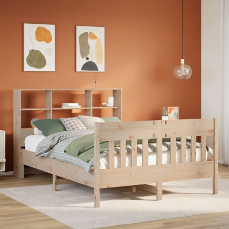 vidaXL Giroletto senza Materasso 160x200 cm in Legno Massello di Pino
