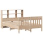vidaXL Giroletto senza Materasso 160x200 cm in Legno Massello di Pino vidaXL Giroletto senza Materasso 160x200 cm in Legno Massello di Pino