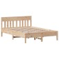 vidaXL Giroletto senza Materasso 160x200 cm in Legno Massello di Pino vidaXL Giroletto senza Materasso 160x200 cm in Legno Massello di Pino