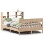 vidaXL Letto senza Materasso 135x190 cm in Legno Massello di Pino