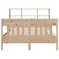 vidaXL Letto senza Materasso 135x190 cm in Legno Massello di Pino