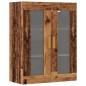vidaXL Armadietto Pensile a Parete Legno Antico 69,5x34x90 cm vidaXL Armadietto Pensile a Parete Legno Antico 69,5x34x90 cm