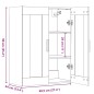 vidaXL Armadietto Pensile a Parete Legno Antico 69,5x34x90 cm vidaXL Armadietto Pensile a Parete Legno Antico 69,5x34x90 cm
