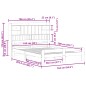 vidaXL Letto Libreria senza Materasso Marrone Cera 160x200 cm in Pino vidaXL Letto Libreria senza Materasso Marrone Cera 160x200 cm in Pino