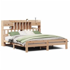 vidaXL Letto Libreria senza Materasso 180x200 cm in Legno di Pino
