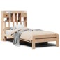 vidaXL Letto Libreria senza Materasso 90x190 cm Legno Massello Pino
