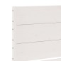 vidaXL Giroletto Extra Lungo senza Materasso Bianco 160x220cm Massello vidaXL Giroletto Extra Lungo senza Materasso Bianco 160x220cm Massello