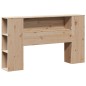 vidaXL Letto Libreria senza Materasso 135x190 cm in Legno Massello vidaXL Letto Libreria senza Materasso 135x190 cm in Legno Massello