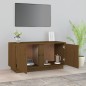 Mobile Porta TV Miele 80x35x40,5 cm in Legno Massello di Pino Mobile Porta TV Miele 80x35x40,5 cm in Legno Massello di Pino