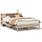 vidaXL Letto Libreria senza Materasso 160x200 cm in Legno di Pino vidaXL Letto Libreria senza Materasso 160x200 cm in Legno di Pino