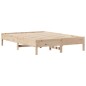 vidaXL Letto Libreria senza Materasso 160x200 cm in Legno di Pino vidaXL Letto Libreria senza Materasso 160x200 cm in Legno di Pino