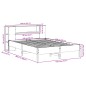 vidaXL Letto Libreria senza Materasso Marrone Cera 140x200 cm in Pino vidaXL Letto Libreria senza Materasso Marrone Cera 140x200 cm in Pino