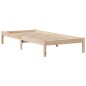 vidaXL Giroletto con Libreria senza Materasso 75x190 cm in Legno Pino vidaXL Giroletto con Libreria senza Materasso 75x190 cm in Legno Pino