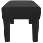 vidaXL Panca Nera 70x30x30 cm in Similpelle
