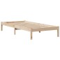 vidaXL Letto Libreria senza Materasso 90x190 cm Legno Massello Pino vidaXL Letto Libreria senza Materasso 90x190 cm Legno Massello Pino