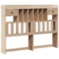 vidaXL Letto Libreria senza Materasso 140x190 cm in Legno di Pino vidaXL Letto Libreria senza Materasso 140x190 cm in Legno di Pino