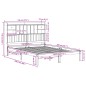 vidaXL Letto Libreria senza Materasso Marrone Cera 140x200 cm in Pino vidaXL Letto Libreria senza Materasso Marrone Cera 140x200 cm in Pino