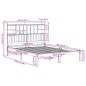 vidaXL Letto Libreria senza Materasso Marrone Cera 160x200 cm in Pino vidaXL Letto Libreria senza Materasso Marrone Cera 160x200 cm in Pino