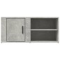 Mobili TV 2 pz Grigio Cemento 80x31,5x36 cm Legno Multistrato Mobili TV 2 pz Grigio Cemento 80x31,5x36 cm Legno Multistrato