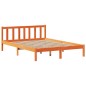 vidaXL Letto Libreria senza Materasso Marrone Cera 160x200 cm in Pino vidaXL Letto Libreria senza Materasso Marrone Cera 160x200 cm in Pino