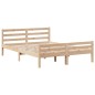 vidaXL Letto Libreria senza Materasso 150x200 cm in Legno di Pino