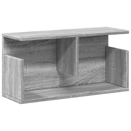 vidaXL Mobile a Parete 60x20x30 cm Grigio Sonoma in Truciolato