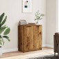 vidaXL Credenza Legno Antico 60x30x70 cm in Truciolato vidaXL Credenza Legno Antico 60x30x70 cm in Truciolato