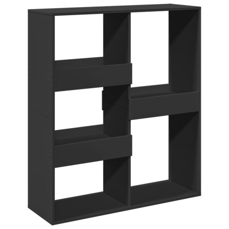 vidaXL Divisorio Nero 100x33x115 cm in Truciolato