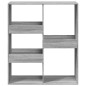 vidaXL Divisorio Grigio Sonoma 100x33x115 cm in Truciolato