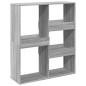 vidaXL Divisorio Grigio Sonoma 100x33x115 cm in Truciolato
