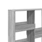 vidaXL Divisorio Grigio Sonoma 100x33x115 cm in Truciolato